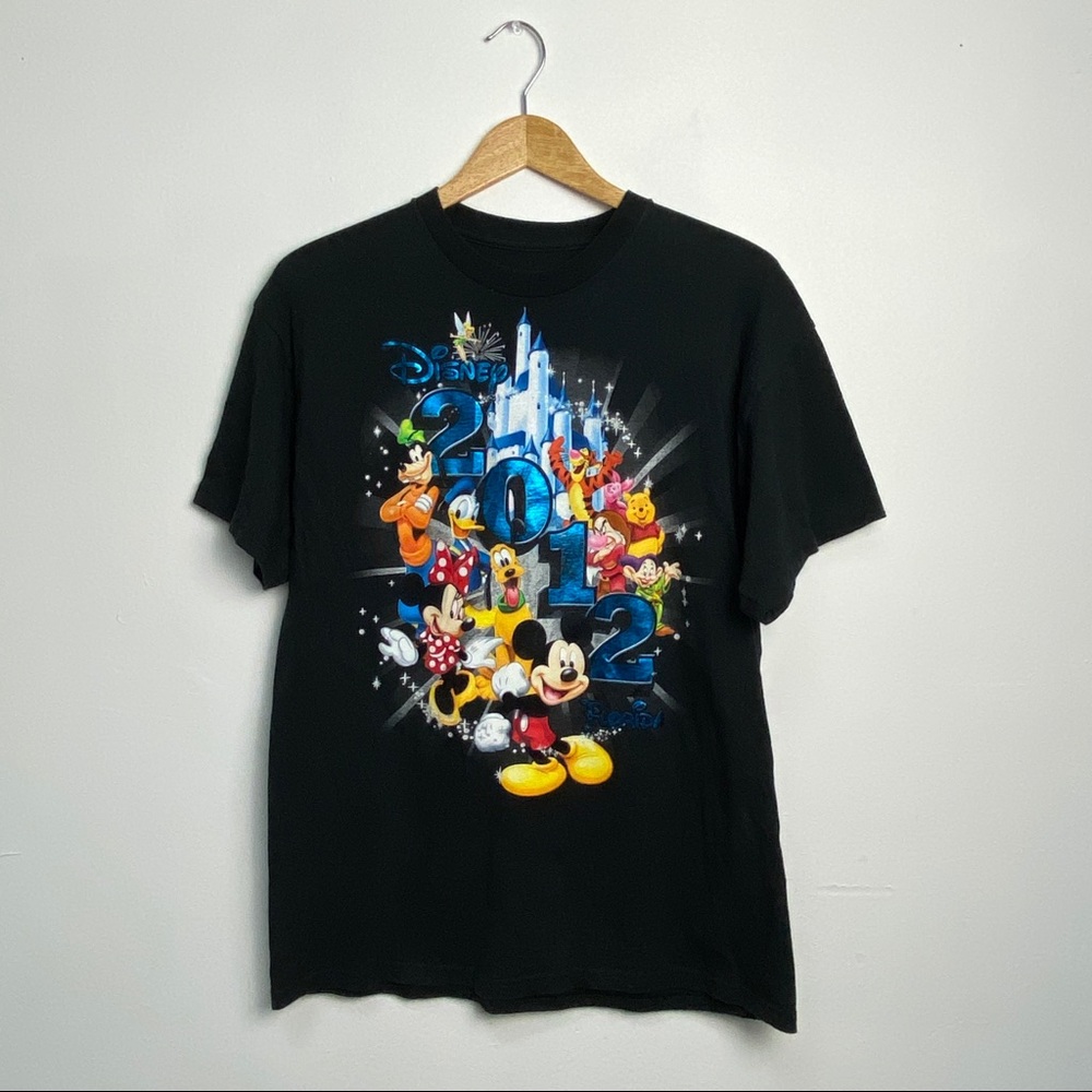 Vintage Disney T-shirt with Metallic Lettering